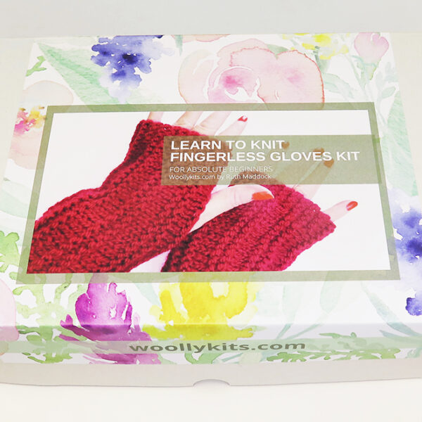 Fingerless Gloves Knit Kit Woolly Kits