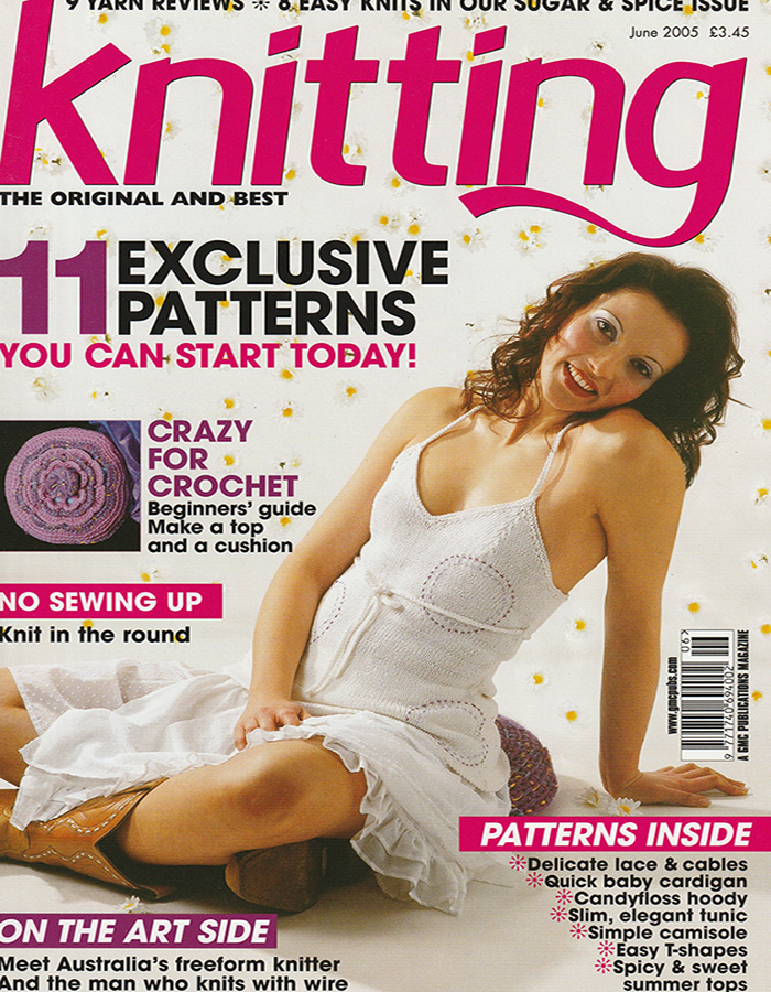 Knitting Magazine June 2005