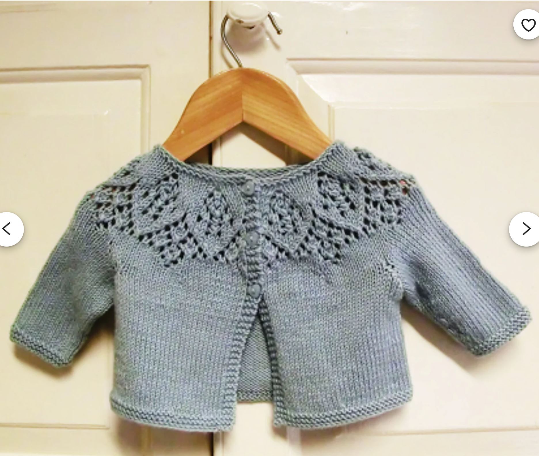 top down baby cardigan knitting pattern