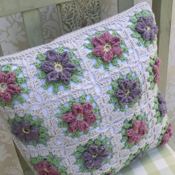 floral pillow