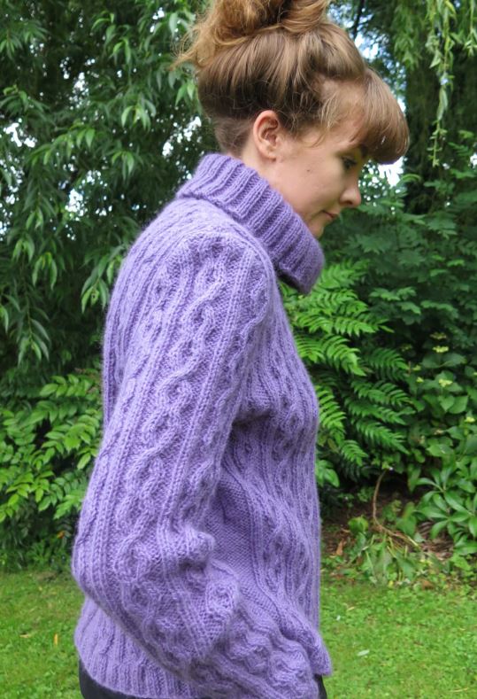 Aran Style Knitting